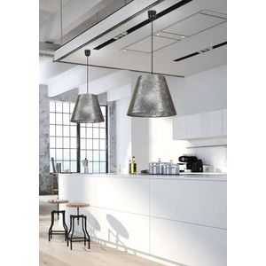 Závesná stropná lampa 1X60W E27 strieborná PLATINO vyobraziť
