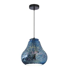 Závesná stropná lampa galaktická e27 3d vyobraziť