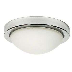 Stropná lampa chróm/biela 32cm 2xE27 Roda vyobraziť