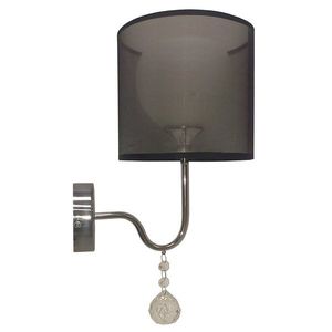 Nástenná lampa čierna 1xE27 30cm BRAVA vyobraziť