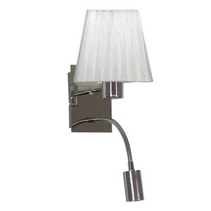 Nástenná lampa s LED čítacím svetlom, vypínač Sylwana vyobraziť