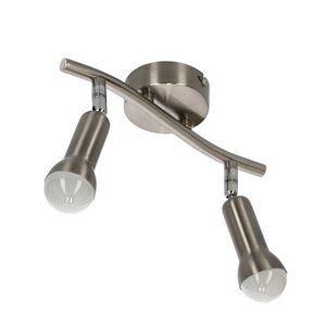 Nástenná lampa 2xE14 saténová ARC vyobraziť