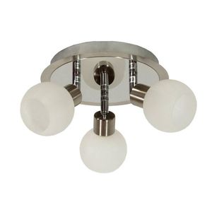 Stropné svietidlo 3X40W G9 saténový chróm ALABASTER vyobraziť