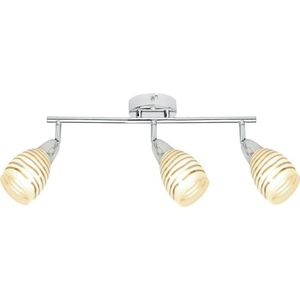 Nástenná lampa Jubilat s pásikom E14 LED chróm vyobraziť