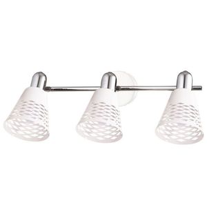 Nástenné stropné svietidlo chróm/biele 3x40W E14 Discovery vyobraziť