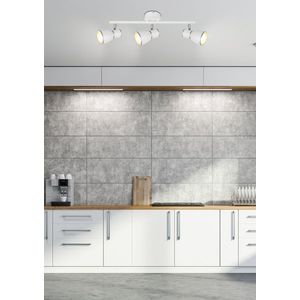 Nástenná lampa 3X40W E14 biela/chróm vyobraziť