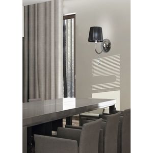 Nástenná lampa čierna 1xE14 Sorento vyobraziť