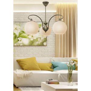 Závesná stropná lampa 3X60W E27 patinovaná medená ORBIT vyobraziť