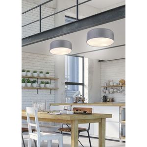 Okrúhla stropná lampa svetlosivá 3x40W E27 40cm Kioto vyobraziť