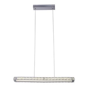 LED chrómová obdĺžniková závesná lampa 20W 4000K Symphony vyobraziť