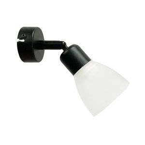 Nástenná lampa Costa 1x40W E14 čierne tienidlo biela vyobraziť