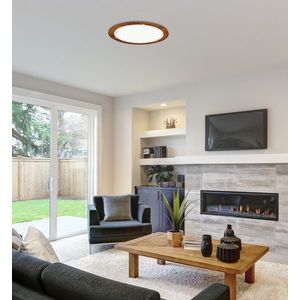 Stropné svietidlo Stropné svietidlo Drevené Štandardné LED 10W Dub vyobraziť