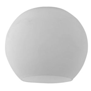 Okrúhle sklenené tienidlo biele E27 pre lampy Tobago vyobraziť