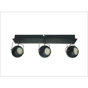 NÁSTENNÁ LAMPA TONY LED PÁSOK GU10 ČIERNA MATNÁ vyobraziť