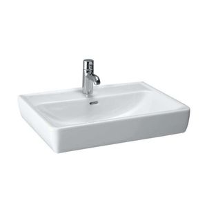 Laufen - Pro Umývadlo, 55x48 cm, 1 otvor na batériu, biela H8179510001041 vyobraziť