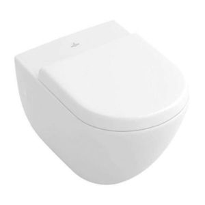 VILLEROY & BOCH - Subway Závesné WC, ploché splachovanie, alpská biela 66031001 vyobraziť