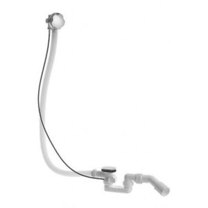 DURAVIT - Příslušenství Odtoková a prepadová súprava s bowdenom 1000 mm, chróm 790226000001000 vyobraziť