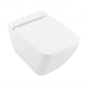 VILLEROY & BOCH - Finion Závesné WC, DirectFlush, CeramicPlus, Stone White 4664R0RW vyobraziť