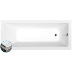 POLYSAN - NOEMI SLIM obdĺžniková vaňa 170x70x39cm, biela 71708S vyobraziť
