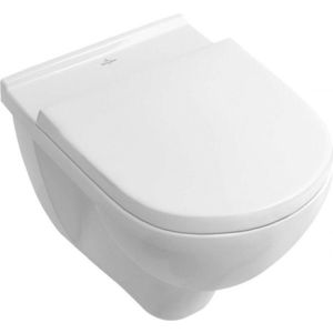 VILLEROY & BOCH - O.novo Súprava závesného WC s WC doskou, 360x560 mm, biela 5660H101 vyobraziť
