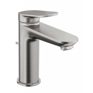 DURAVIT - Wave Umývadlová batéria s výpusťou, kefovaná nerezová WA1020001070 vyobraziť