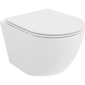 MEXEN/S - Lena Závesná WC misa Rimless Tornado vrátane sedátka s slow slim, duroplast, biela lesk 30220400T vyobraziť