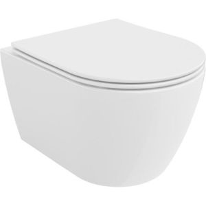 MEXEN/S - Carmen Závesná WC misa Rimless Tornado vrátane sedátka s slow slim, duroplast, biela lesk 30880400T vyobraziť