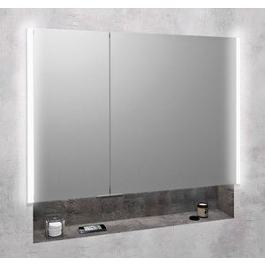 SAPHO - INTEGRA zápustná galérka s LED osvetlením, 85x70cm IN085 vyobraziť