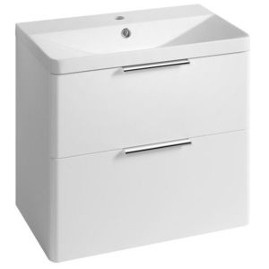 AQUALINE - DENEB umývadlová skrinka 60, 5x55x34, 5cm, biela mat DN264 vyobraziť