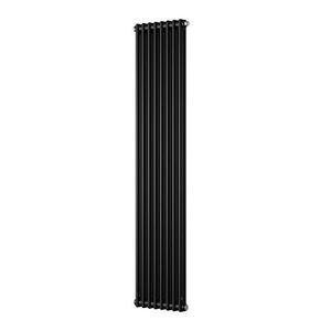 Instalprojekt - Kúpeľňový radiátor TUBUS 2 - Farba radiátora - Čierna, Rozmer radiátora - 485 × 1500 mm, výkon 1123 W, Typ pripojenia - Stredové 50 mm RADTUB21501031S vyobraziť