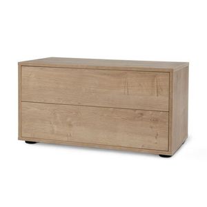 Regálový modul »Flemming«, cca 75 x 37, 5 cm, s 2 zásuvkami, dubový dekor vyobraziť