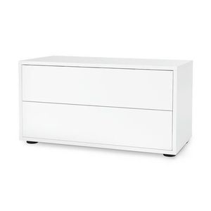 Regálový modul »Flemming«, cca 75 x 37, 5 cm, s 2 zásuvkami, biely vyobraziť