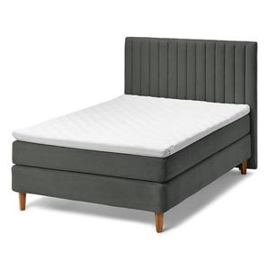 Posteľ boxspring, cca 180 x 200 cm, antracitová vyobraziť
