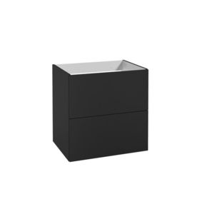 ArtDef Skrinka pod umývadlo FERATA D60 2S/45 | čierna 60 cm vyobraziť