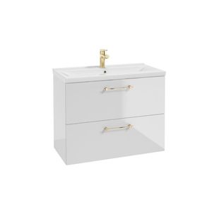 ArtDef Skrinka pod umývadlo FERATA D80 2S/45 | biela 80 cm vyobraziť
