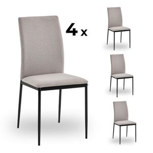 Elvisia Jedálenské stoličky TILDA | hnedá 4 kusy vyobraziť