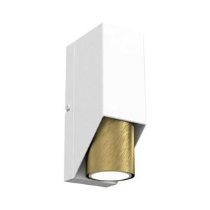 Nástenné svietidlo WALL 1xGU10/8W/230V biela/mosadz vyobraziť