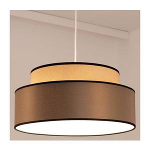 Luster na lanku GRACE 1xE27/60W/230V béžová/hnedá vyobraziť