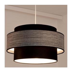 Luster na lanku GRACE 1xE27/60W/230V čierna/šedá vyobraziť
