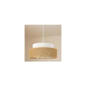 Luster na lanku BOHO 1xE27/60W/230V biela/béžová vyobraziť