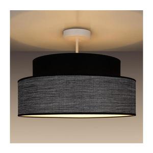 Prisadený luster GRACE 1xE27/60W/230V čierna/šedá vyobraziť