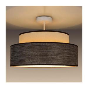Prisadený luster GRACE 1xE27/60W/230V krémová/hnedá vyobraziť