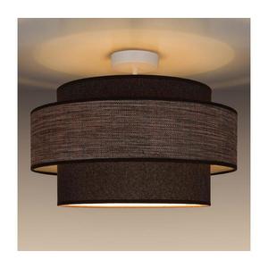 Prisadený luster GRACE 1xE27/60W/230V hnedá/béžová vyobraziť