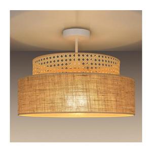 Prisadený luster BOHO 1xE27/60W/230V ratan vyobraziť