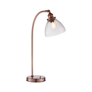 Endon Endon 77861 - Stolná lampa HANSEN 1xE27/40W/230V medená vyobraziť