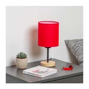Brilagi Brilagi - Stolná lampa NUBILA WOOD 1xE27/25W/230V dub/červená vyobraziť