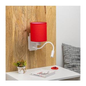 Brilagi Brilagi - LED Nástenná lampa NUBILA 1xE27/25W/230V + LED/3W biela/červená vyobraziť