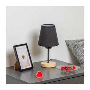 Brilagi Brilagi - Stolná lampa NUBILA WOOD 1xE27/25W/230V dub/čierna vyobraziť