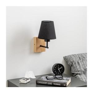 Brilagi Brilagi - Nástenná lampa NUBILA WOOD 1xE27/25W/230V dub/čierna vyobraziť