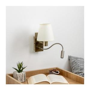 Brilagi Brilagi - LED Nástenná lampa NUBILA 1xE27/25W/230V + LED/3W mosadz/krémová vyobraziť